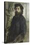 Portrait de Claude Monet (1840-1926), peintre-Pierre-Auguste Renoir-Stretched Canvas
