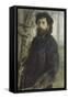 Portrait de Claude Monet (1840-1926), peintre-Pierre-Auguste Renoir-Framed Stretched Canvas