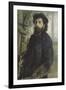 Portrait de Claude Monet (1840-1926), peintre-Pierre-Auguste Renoir-Framed Giclee Print