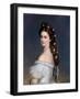 Portrait De Elisabeth De Wittelsbach (1837-1898) (Sissi Ou Sisi), Imperatrice D'autriche (1854-189-Franz Xaver Winterhalter-Framed Giclee Print