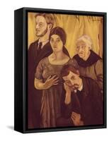 Portrait de Famille-Suzanne Valadon-Framed Stretched Canvas