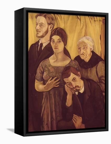 Portrait de Famille-Suzanne Valadon-Framed Stretched Canvas