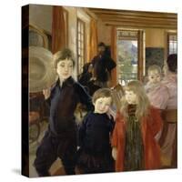 Portrait de famille-Albert Besnard-Stretched Canvas