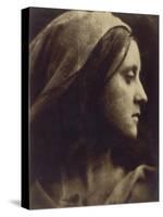 Portrait de Fanny Saint John-Julia Margaret Cameron-Stretched Canvas