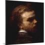 Portrait De Fantin, 1865-Henri Fantin-Latour-Mounted Giclee Print