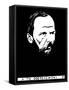 Portrait De Fedor Mikhailovitch Dostoievski (Dostoevsky, Dostoyevsky, Dostoievsky, Dostoevski, Fyod-Felix Edouard Vallotton-Framed Stretched Canvas