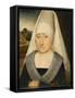Portrait de femme âgée-Hans Memling-Framed Stretched Canvas