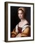 Portrait De Femme  (Portrait of a Woman) Peinture D' Andrea Del Sarto (1486-1531) Vers 1514 Dim 73-Andrea Del Sarto-Framed Giclee Print