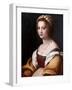 Portrait De Femme  (Portrait of a Woman) Peinture D' Andrea Del Sarto (1486-1531) Vers 1514 Dim 73-Andrea Del Sarto-Framed Giclee Print