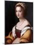 Portrait De Femme  (Portrait of a Woman) Peinture D' Andrea Del Sarto (1486-1531) Vers 1514 Dim 73-Andrea Del Sarto-Mounted Giclee Print