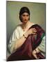 Portrait De Femme Romaine  (Portrait of a Roman Woman) Peinture D'anselm Feuerbach (1829-1880) 186-Anselm Feuerbach-Mounted Giclee Print