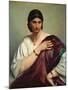 Portrait De Femme Romaine  (Portrait of a Roman Woman) Peinture D'anselm Feuerbach (1829-1880) 186-Anselm Feuerbach-Mounted Giclee Print