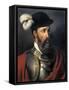 Portrait de Francisco Pizarro (Francois Pizarre, 1478-1541), Spanish conquistador-Amable Paul Coutan-Framed Stretched Canvas