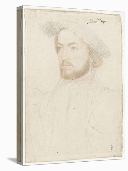 Portrait de François de Rohan, seigneur de Gié (1515-1560)-Jean Clouet-Stretched Canvas