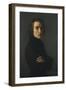 Portrait de Franz Liszt (1811-1886) compositeur et pianiste hongrois-Henri Lehmann-Framed Giclee Print