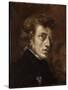 Portrait de Frédéric Chopin (1810-1849), musicien-Eugene Delacroix-Stretched Canvas