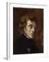 Portrait de Frédéric Chopin (1810-1849), musicien-Eugene Delacroix-Framed Giclee Print