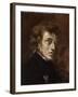 Portrait de Frédéric Chopin (1810-1849), musicien-Eugene Delacroix-Framed Giclee Print