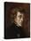 Portrait de Frédéric Chopin (1810-1849), musicien-Eugene Delacroix-Stretched Canvas