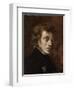 Portrait de Frédéric Chopin (1810-1849), musicien-Eugene Delacroix-Framed Giclee Print