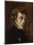 Portrait de Frédéric Chopin (1810-1849), musicien-Eugene Delacroix-Mounted Giclee Print