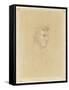 Portrait de Frédéric Chopin-Eugene Delacroix-Framed Stretched Canvas