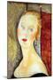 Portrait De Germaine Survage-Amedeo Modigliani-Mounted Art Print