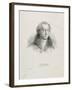 Portrait de Goethe en buste-Eugene Delacroix-Framed Giclee Print