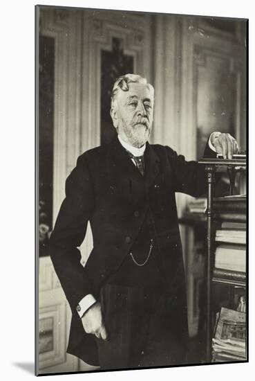 Portrait de Gustave Eiffel-null-Mounted Giclee Print