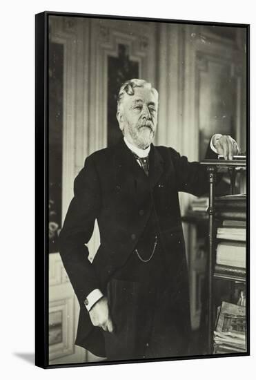 Portrait de Gustave Eiffel-null-Framed Stretched Canvas