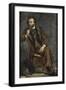 Portrait de Gustave Moreau-Edgar Degas-Framed Giclee Print