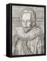 Portrait de Henri IV en buste-null-Framed Stretched Canvas