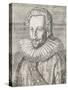 Portrait de Henri IV en buste-null-Stretched Canvas