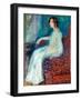 Portrait De Henryka Cohn - Peinture De Richard Gerstl (1883-1908), 1908, Huile Sur Toile - Portrait-Richard Gerstl-Framed Giclee Print