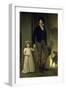 Portrait de J.B. Isabey et Sa Fille-Francois Gerard-Framed Giclee Print