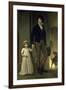 Portrait de J.B. Isabey et Sa Fille-Francois Gerard-Framed Giclee Print