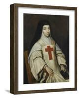 Portrait de Jacqueline de Sainte-Euphémie Pascal-null-Framed Giclee Print