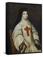 Portrait de Jacqueline de Sainte-Euphémie Pascal-null-Framed Stretched Canvas