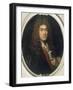 Portrait de Jean-Baptiste Lully (1632-1687)-Nicolas Mignard-Framed Giclee Print