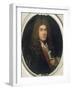 Portrait de Jean-Baptiste Lully (1632-1687)-Nicolas Mignard-Framed Giclee Print