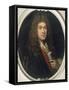 Portrait de Jean-Baptiste Lully (1632-1687)-Nicolas Mignard-Framed Stretched Canvas