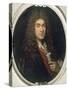 Portrait de Jean-Baptiste Lully (1632-1687)-Nicolas Mignard-Stretched Canvas