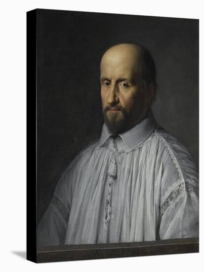 Portrait de Jean Duvergier de Hauranne, abbé de Saint-Cyran-Philippe De Champaigne-Stretched Canvas