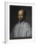 Portrait de Jean Duvergier de Hauranne, abbé de Saint-Cyran-Philippe De Champaigne-Framed Giclee Print