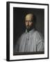 Portrait de Jean Duvergier de Hauranne, abbé de Saint-Cyran-Philippe De Champaigne-Framed Giclee Print