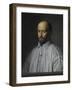 Portrait de Jean Duvergier de Hauranne, abbé de Saint-Cyran-Philippe De Champaigne-Framed Giclee Print