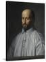 Portrait de Jean Duvergier de Hauranne, abbé de Saint-Cyran-Philippe De Champaigne-Stretched Canvas