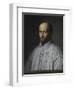 Portrait de Jean Duvergier de Hauranne, abbé de Saint-Cyran-Philippe De Champaigne-Framed Premium Giclee Print