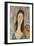 Portrait De Jeanne Hebuterne-Amedeo Modigliani-Framed Giclee Print