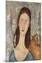 Portrait de Jeanne Hebuterne-Amedeo Modigliani-Mounted Giclee Print